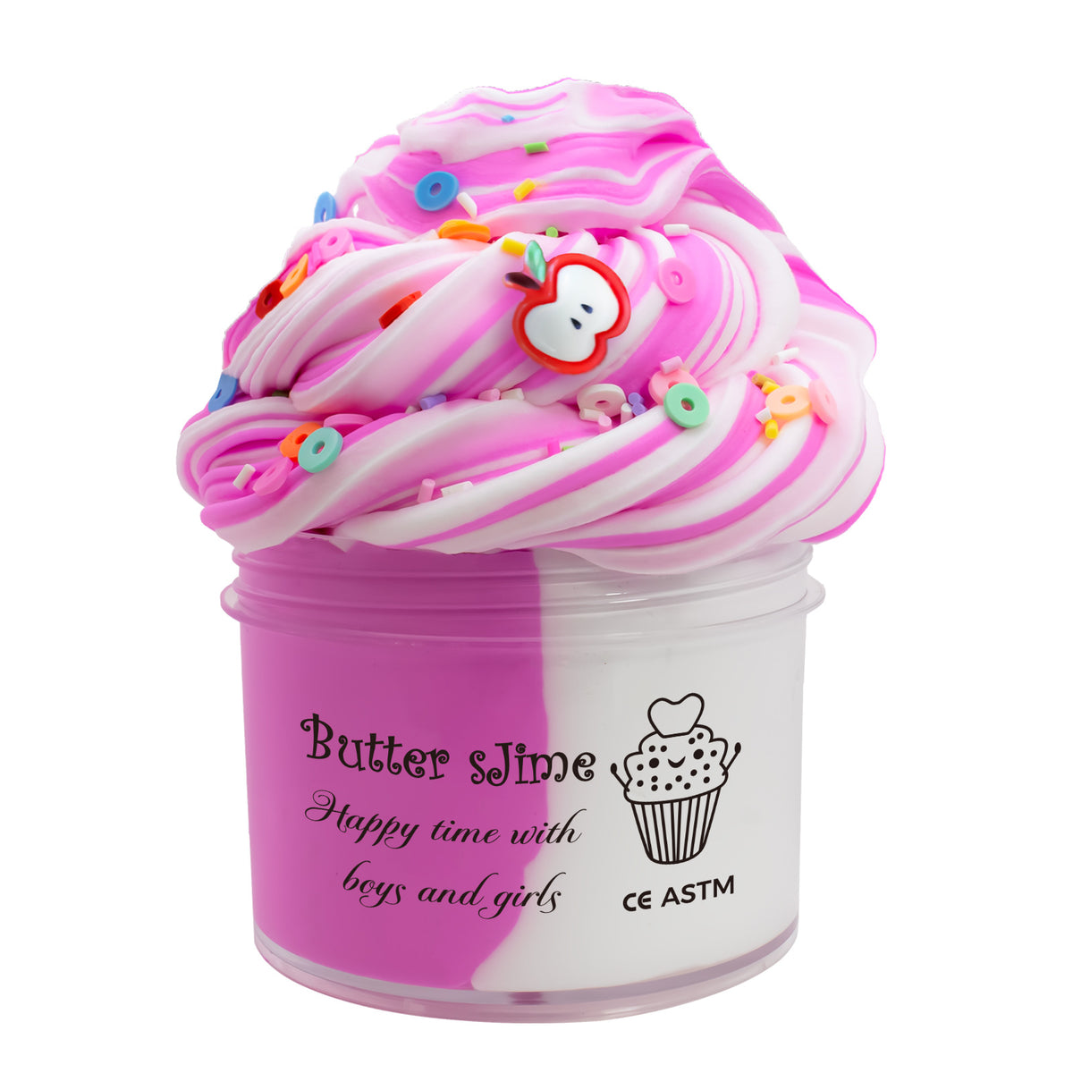 Fruit-Themed Slime – 70 ml or 12-Pack Options