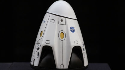 SpaceX Dragon Spaceship Model Detailed Replica