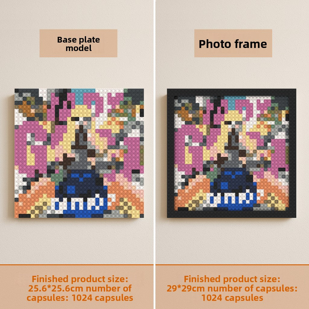 Lady Gaga Pixel Art Blocks – Album Cover Designs