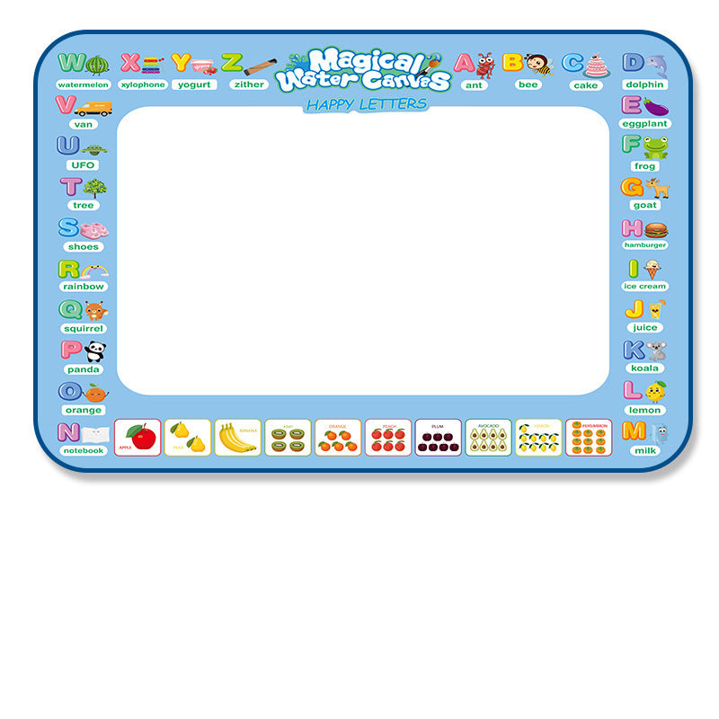 Reusable Water Drawing Mat for Kids, 80 × 60 cm
