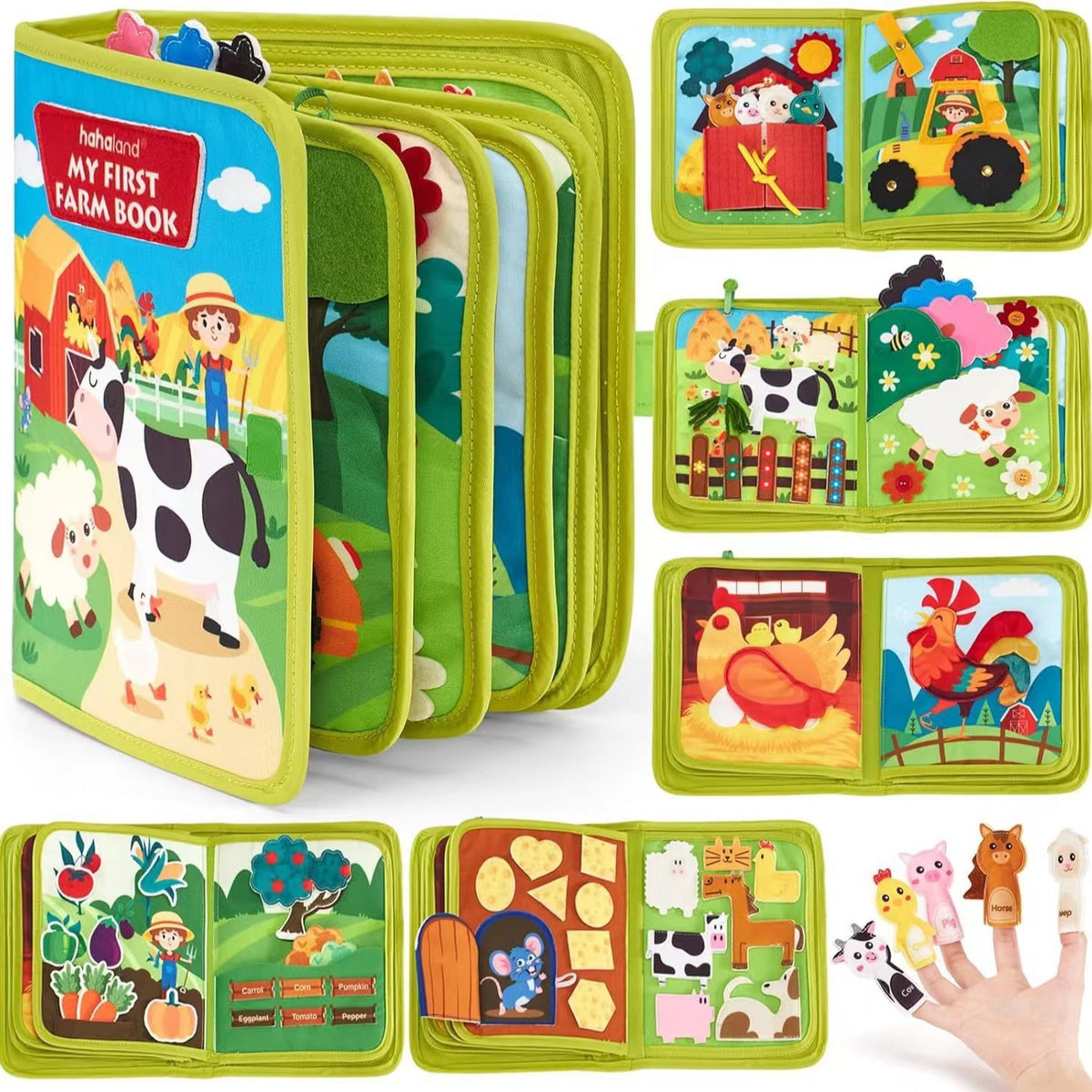 Interactive Activity Books for Kids – 11 Themes