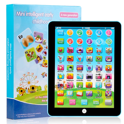 Baby Tablet Educational Toys Boy Girls Toy for 1-6 Year Old Toddler Learning English Birthday Christmas Gift for Kids