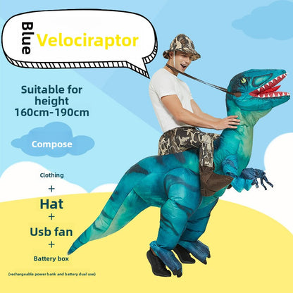 Inflatable Dinosaur Costume for Kids and Adults