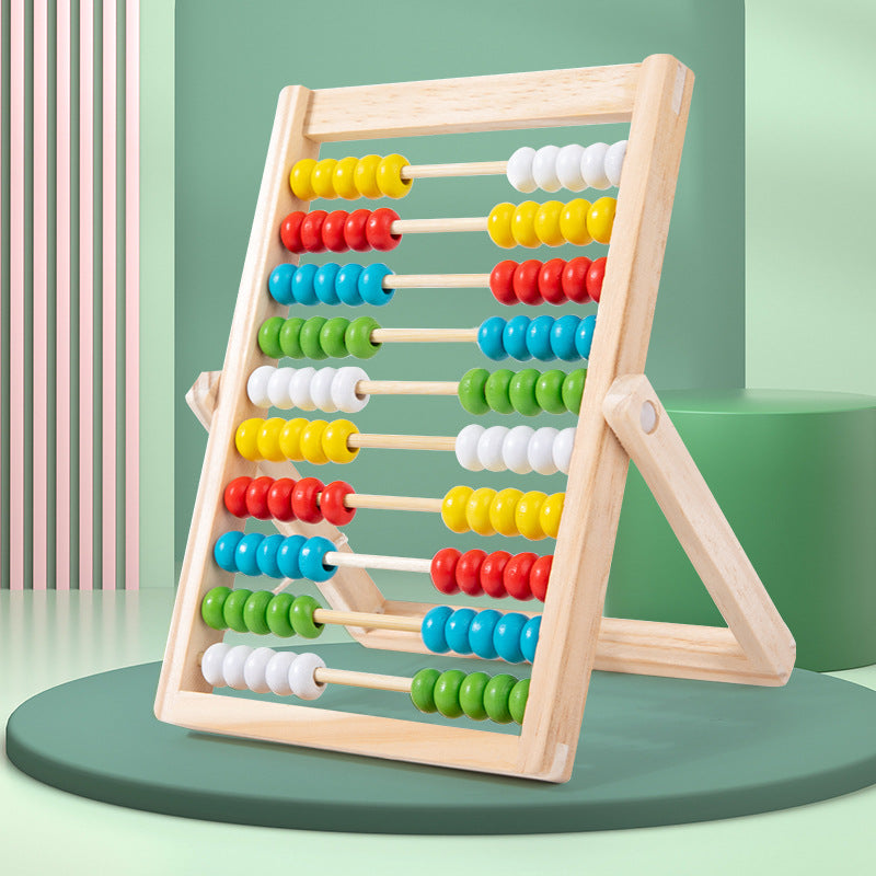Wooden Abacus Counting Stand – Format Options