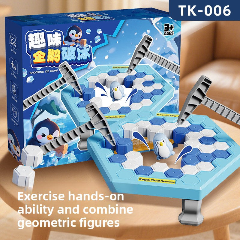Penguin Ice-Breaking Game – Size & Wall Options