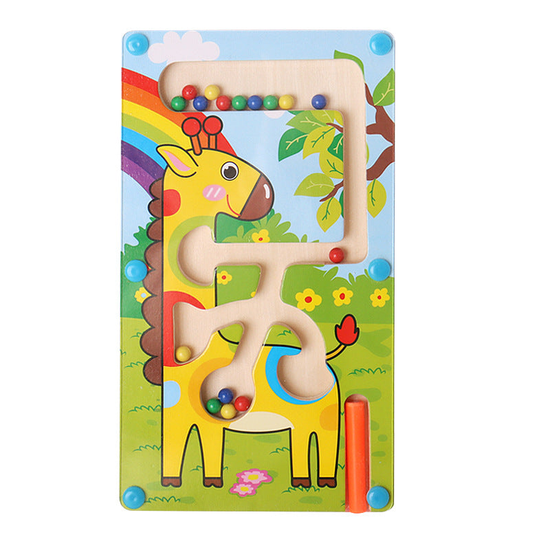 Wooden Magnetic Learning Toy Set