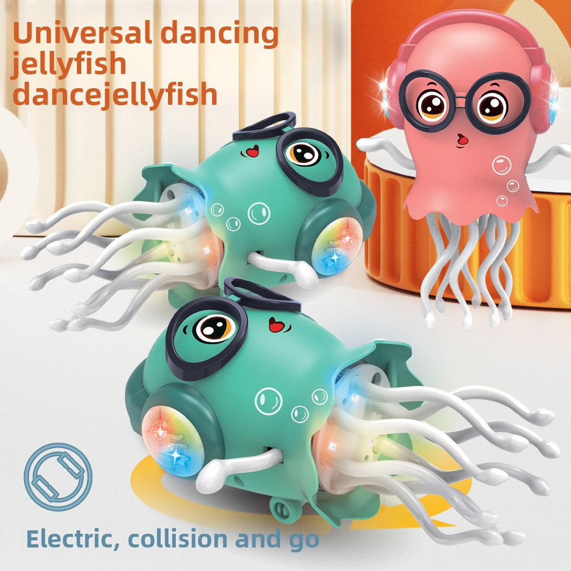 Electric Dancing Jellyfish Toy – Three Colors