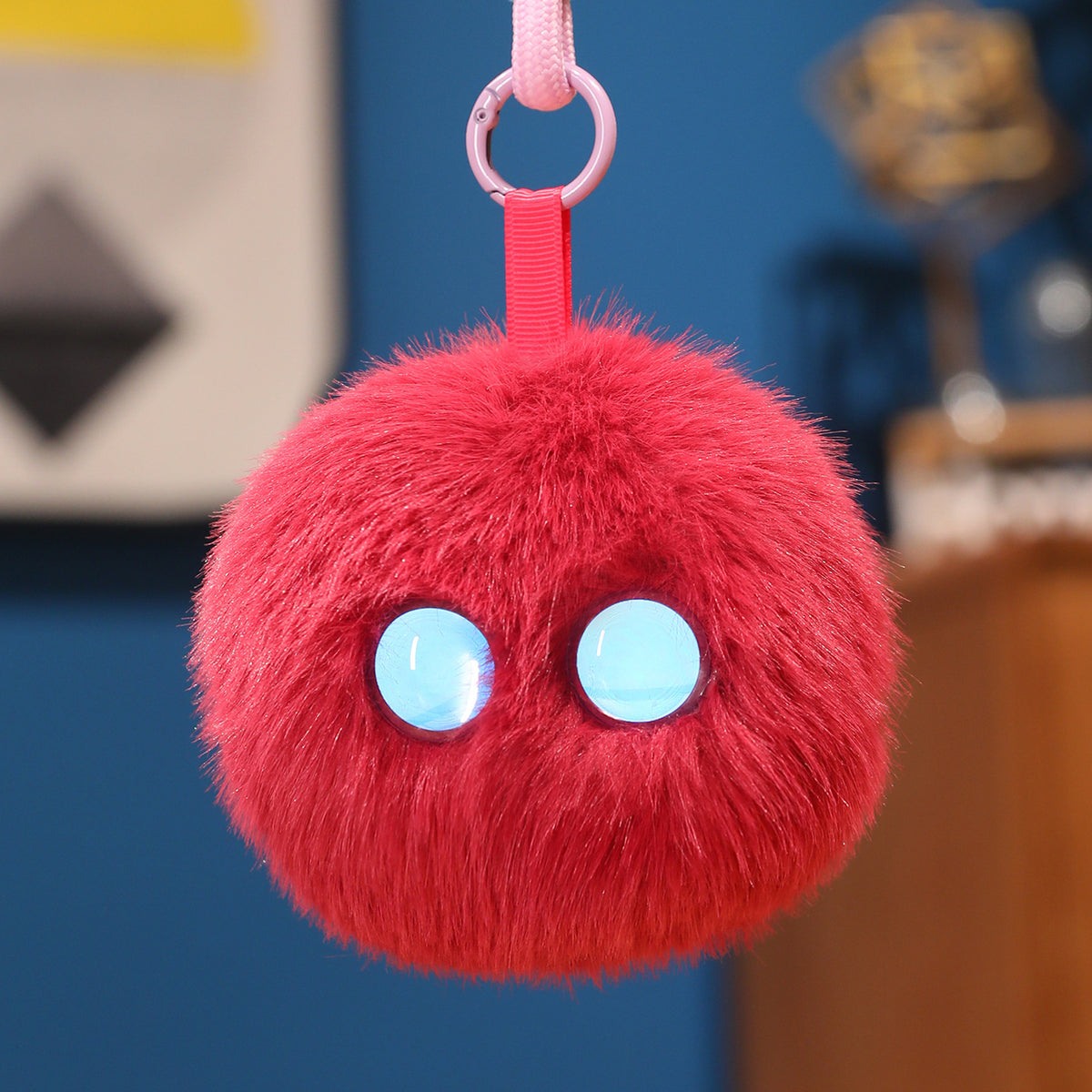 AI Interactive Plush Toy for Kids Rose Red 10cm Universal