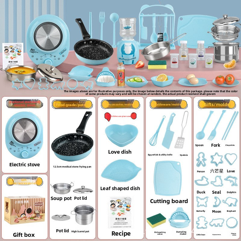 Mini Kitchen Pretend Play Toy Set