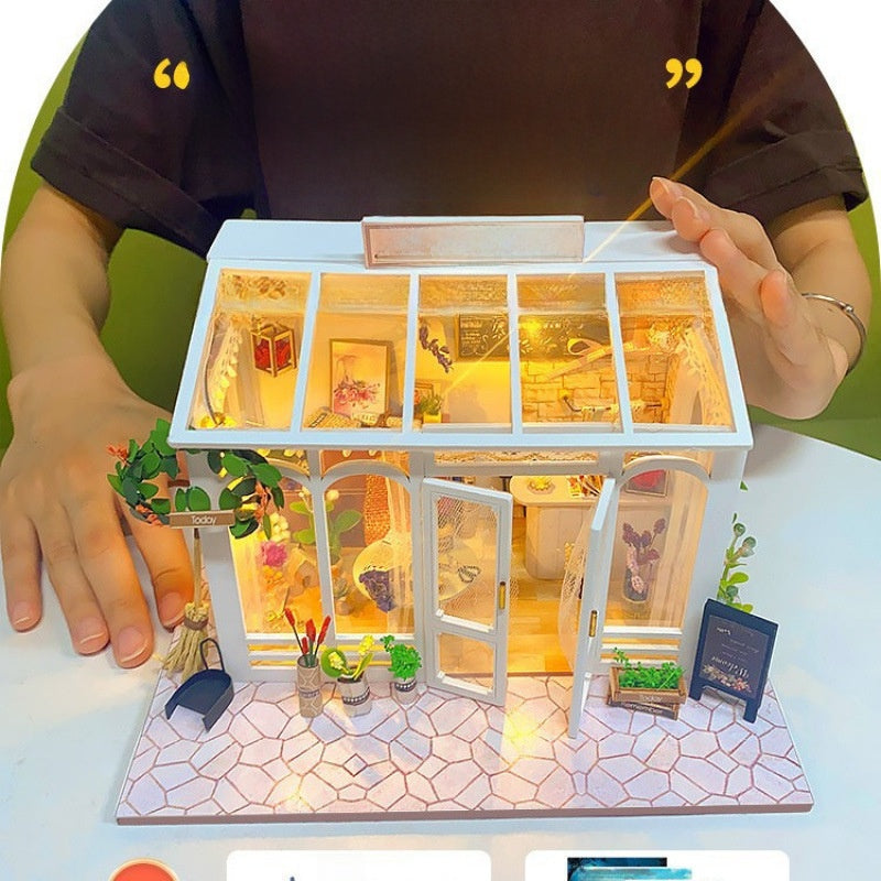 DIY Miniature House Kit for Kids