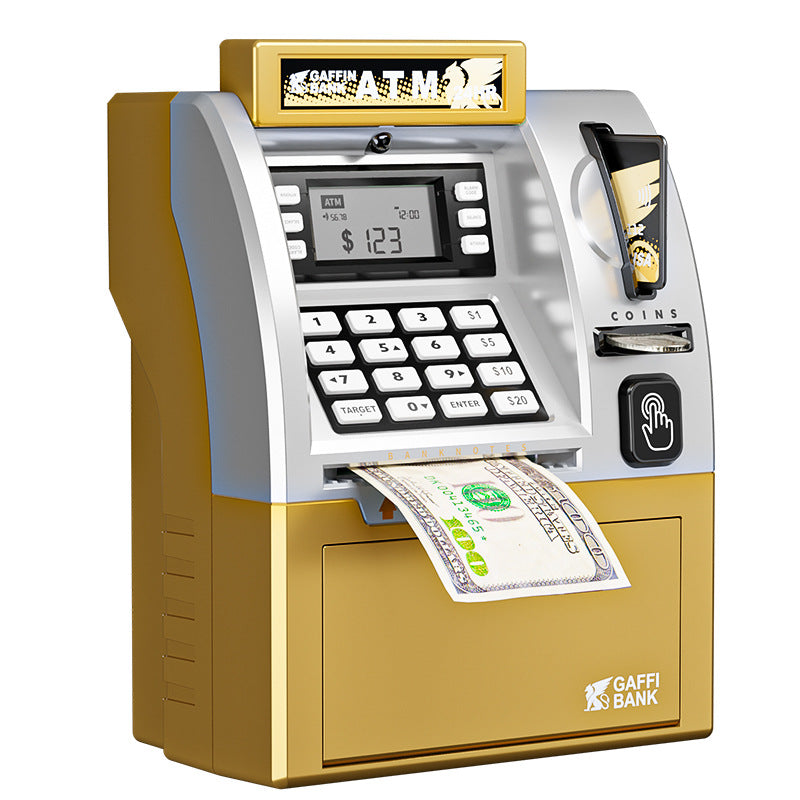 ATM Piggy Bank for Kids Money Learning