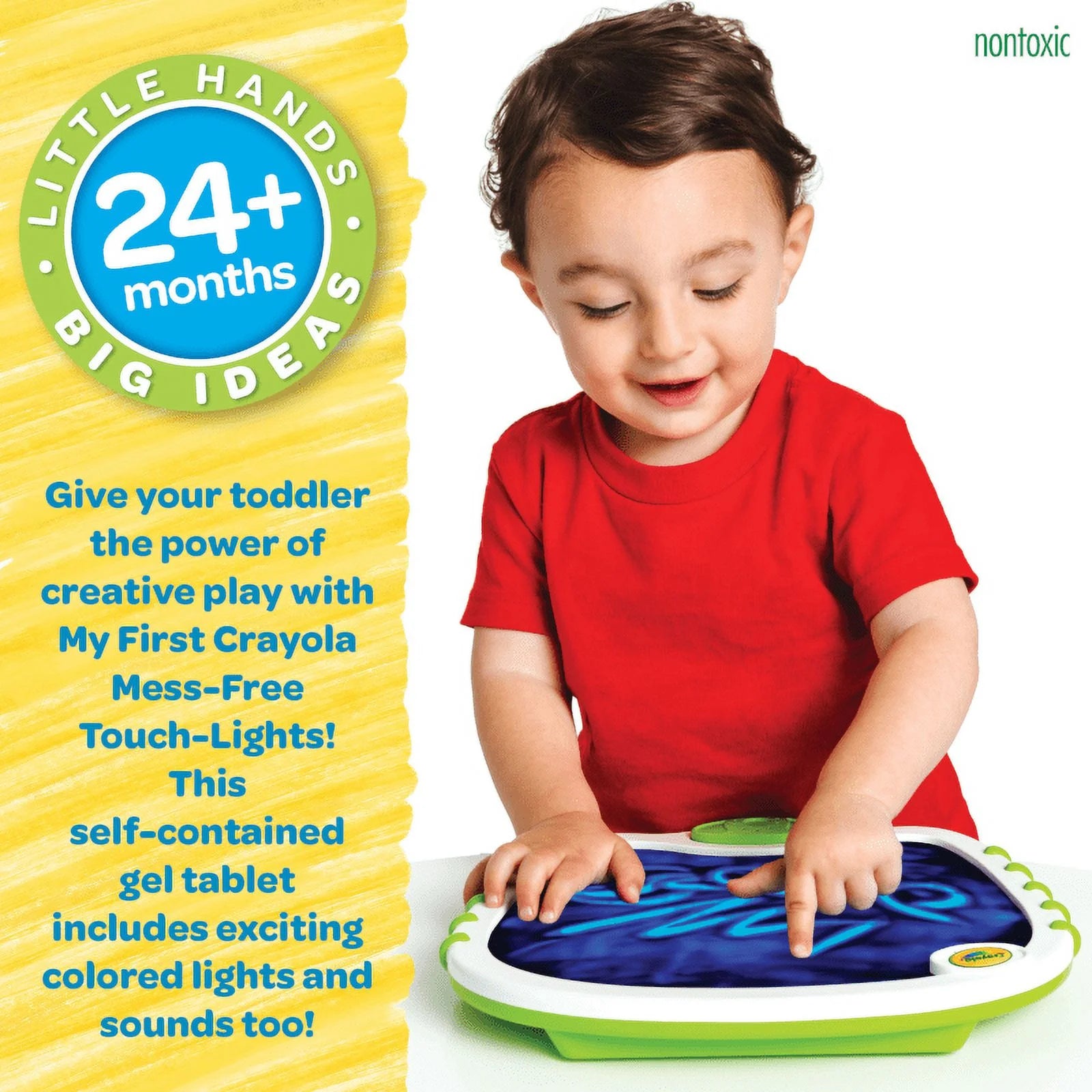 My First Touch Lights Art Kit, Musical Doodle Board, Gift for Girls & Boys