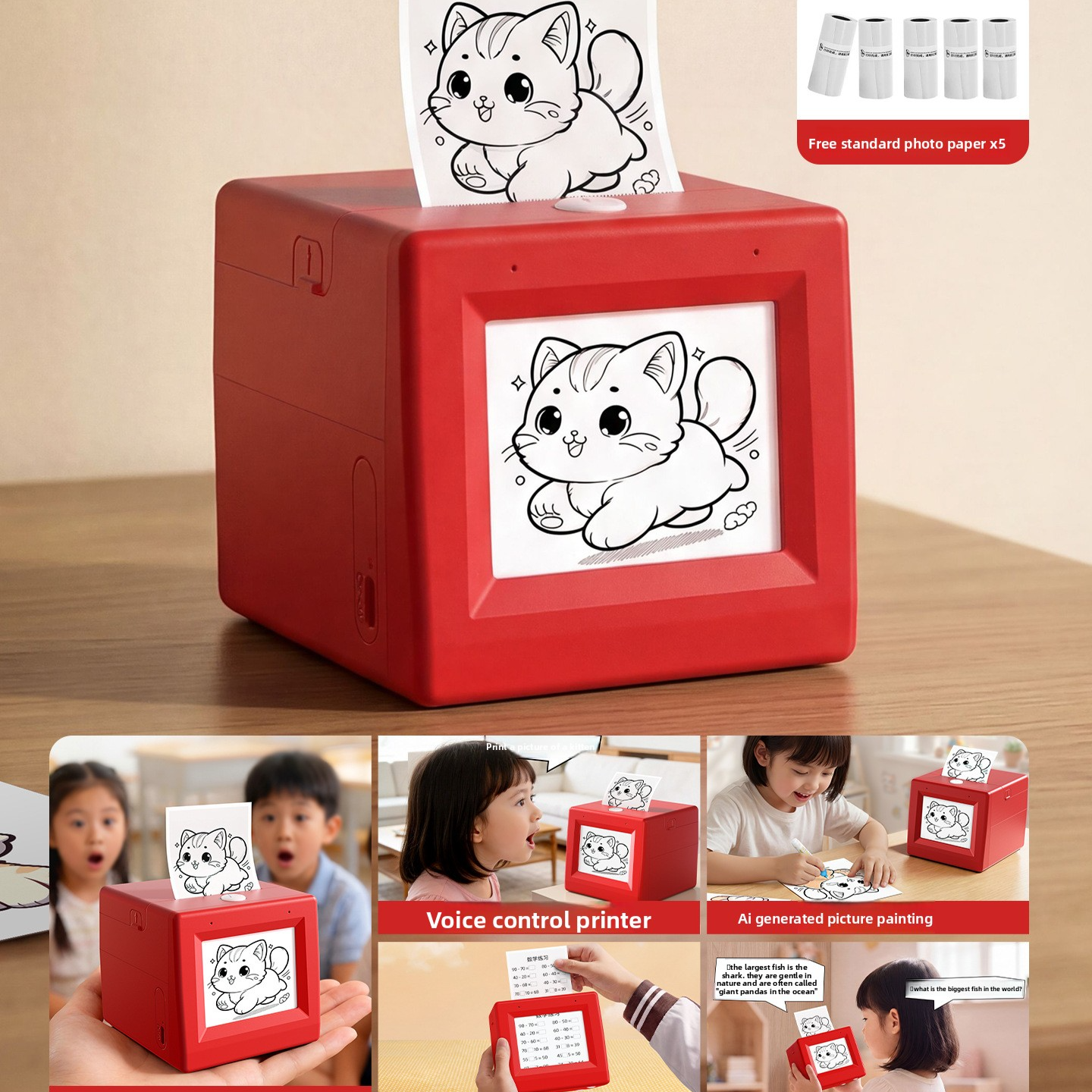 Magic Voice Printing Toy for Kids