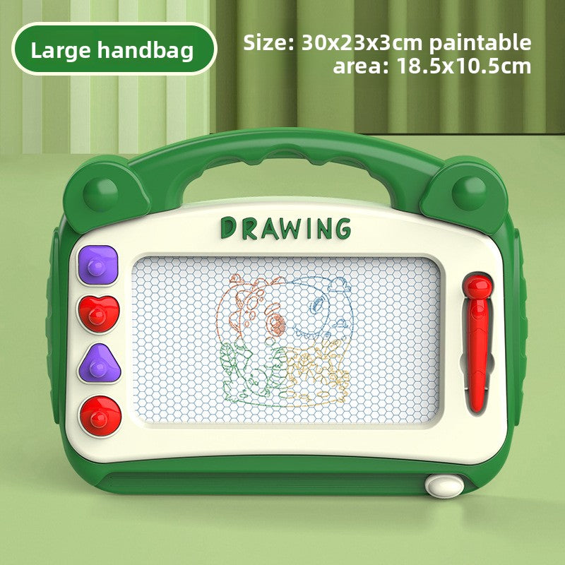 Magnetic Drawing Board for Kids with Pen and Stamps