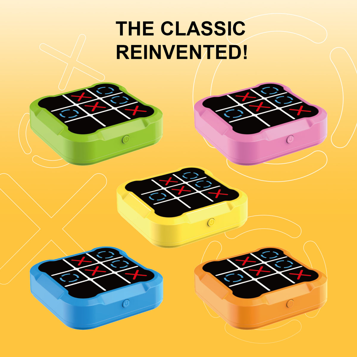 Electronic Tic-Tac-Toe Game – Memory & Two-Player Modes
