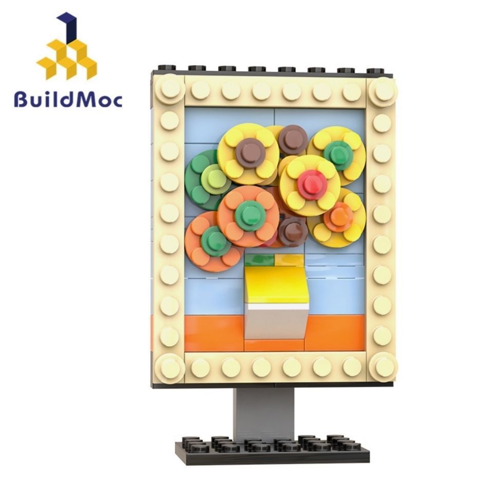 Sunflower Building Blocks Art Kit for Kids