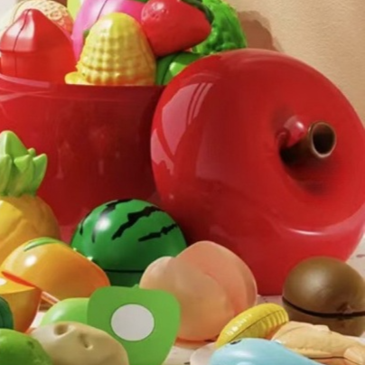 Fruit and Vegetable Cutting Play Set