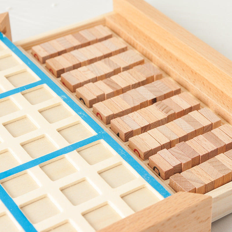 Wooden Sudoku Board Game for Kids