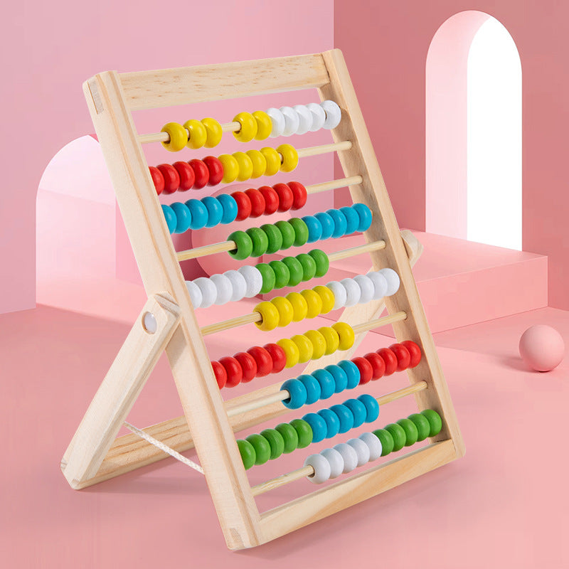 Wooden Abacus Counting Stand – Format Options