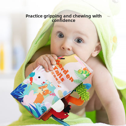 Animal Tail Cloth Book for Early Learning