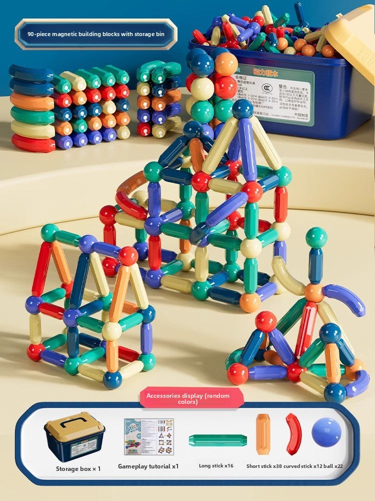Magnetic Construction Building Blocks Educational Toys