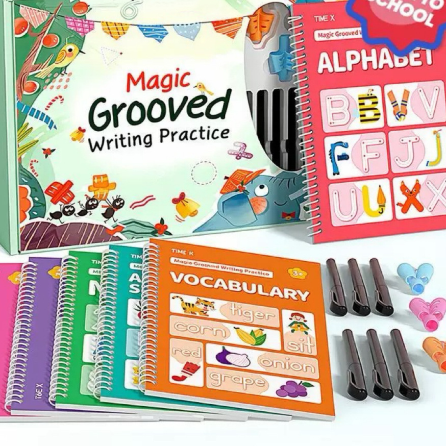 Children’s Handwriting and Drawing Practice Set