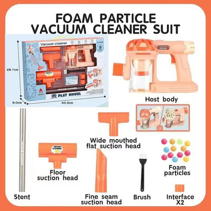 Kids Electric Pretend Vacuum Cleaner Set