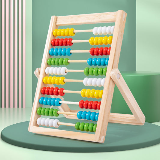 Wooden Abacus Counting Stand – Format Options