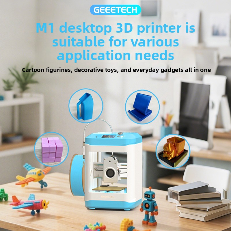 3D Printer for Kids & Beginners – Compact STEM Printing Machine