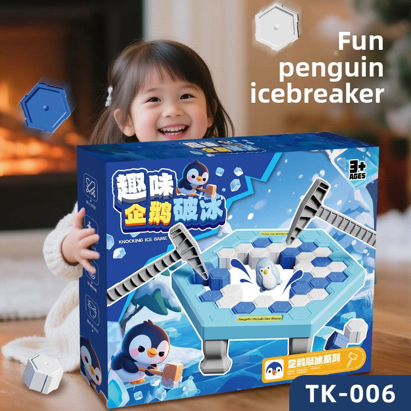 Penguin Ice-Breaking Game – Size & Wall Options