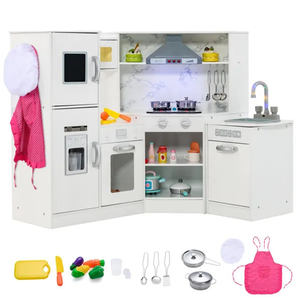 Interactive Kids Play Kitchen with Ice Maker Standard Set
