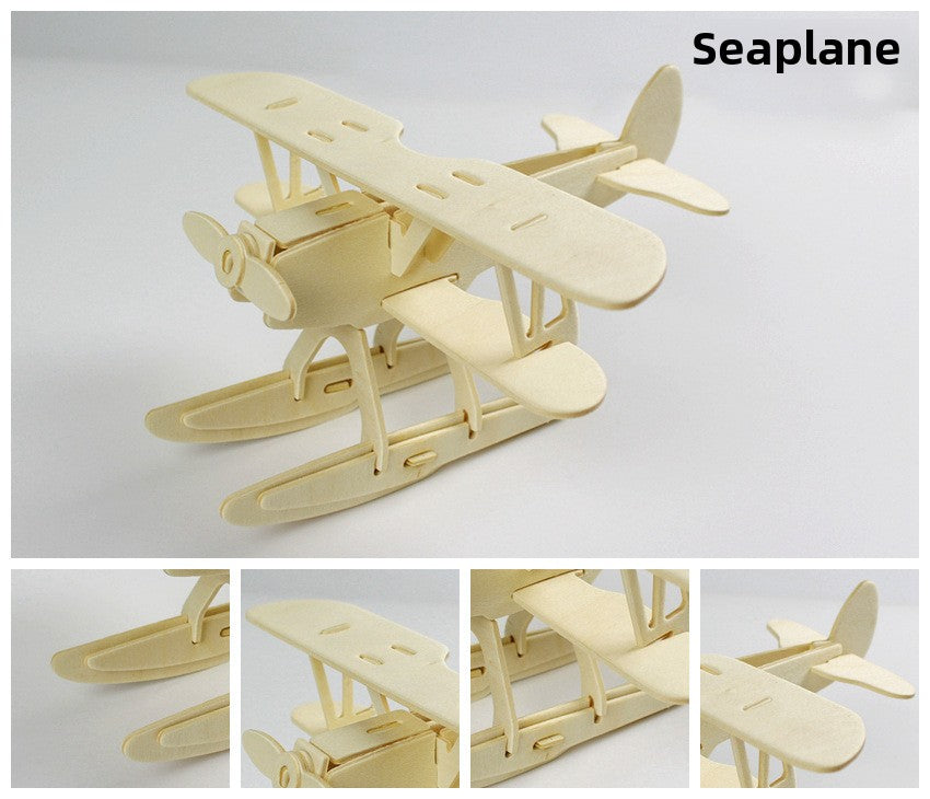 Wooden Vehicle 3D Puzzle – Nine Model Options