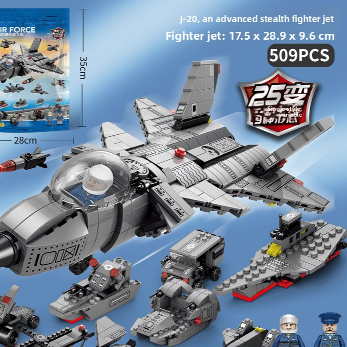 800+ Piece Small Building Blocks Kit – Themed Construction Sets
