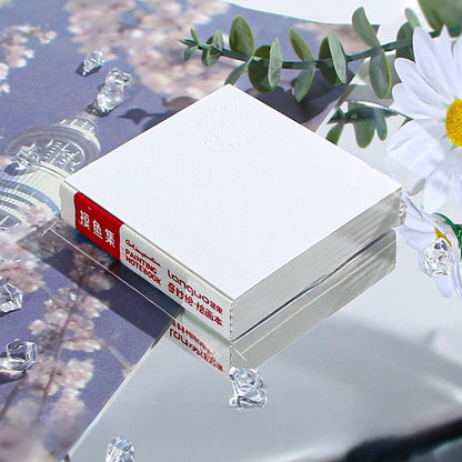 Mini Watercolor Paint Box with Sketchbook and Brush