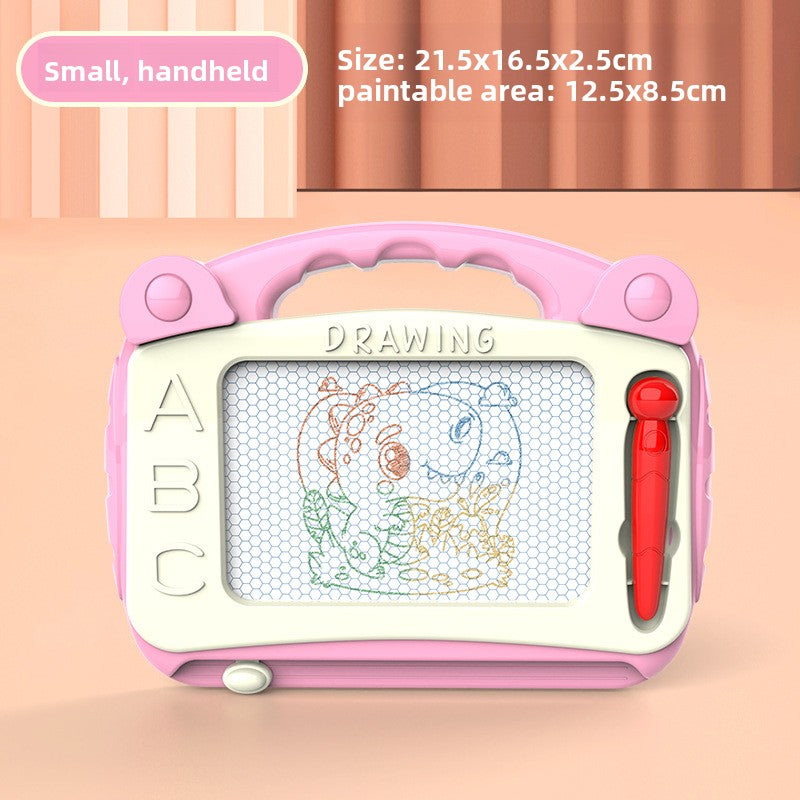 Magnetic Drawing Board for Kids with Pen and Stamps