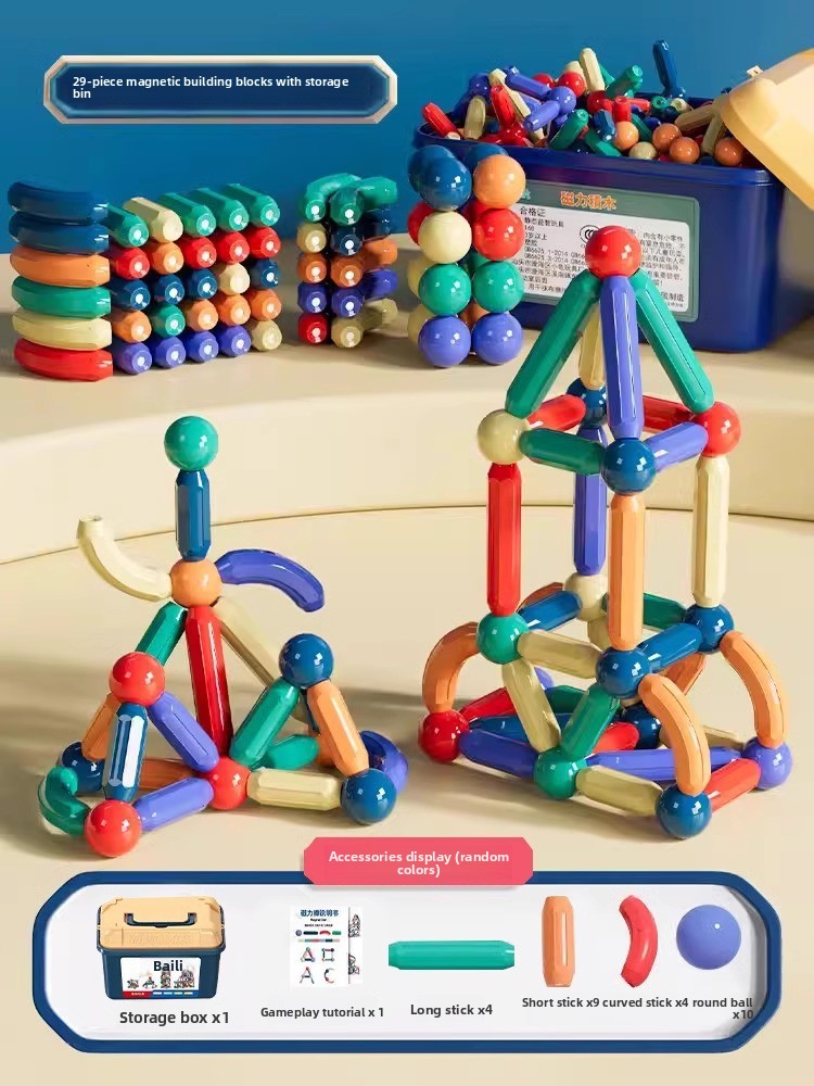 Magnetic Construction Building Blocks Educational Toys