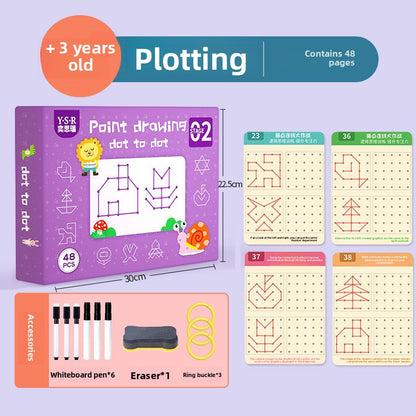 Erasable Pen Control Practice Cards for Kids