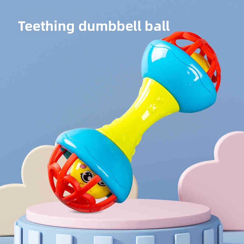 Soft Baby Rattle Ball & Dumbbell Rattle – Variant Options