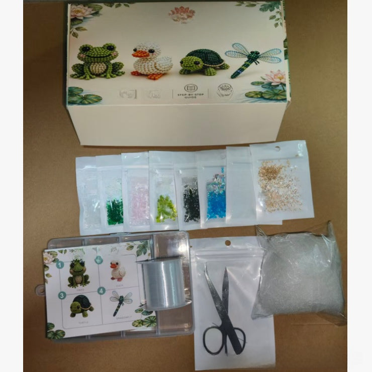 3D Beaded Animal Craft Kit