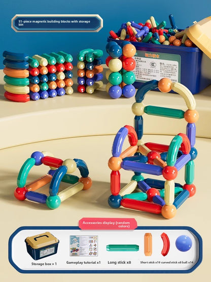 Magnetic Construction Building Blocks Educational Toys