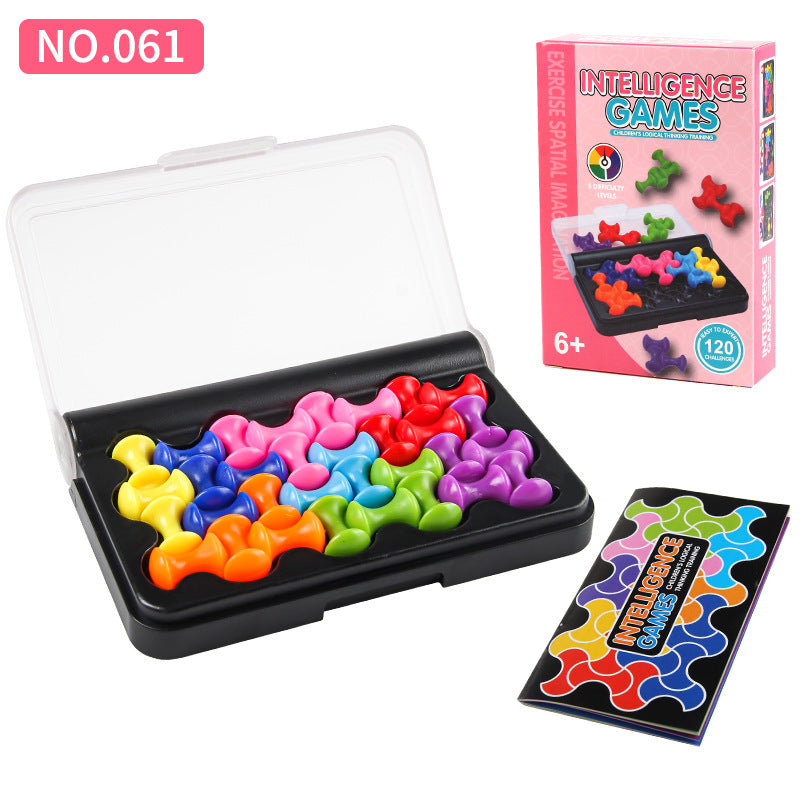 Mini Logic Puzzles – Beads, Shapes & Ring Options