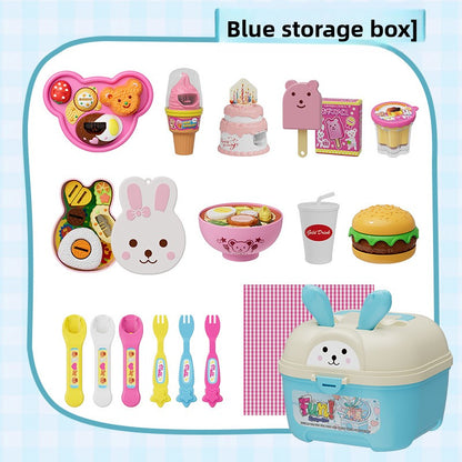 Pudding Feeding Pretend Play Toy Set