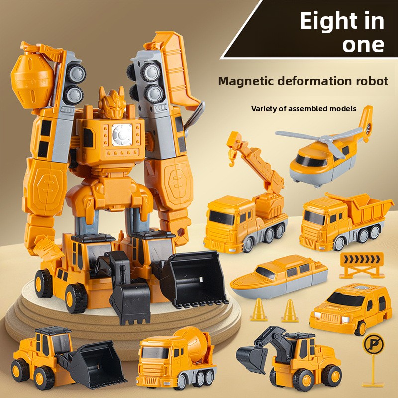 Magnetic Construction Toy Set for Kids