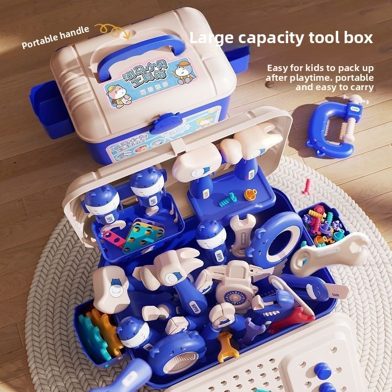 Kids Tool Set Toy with Pretend Drill