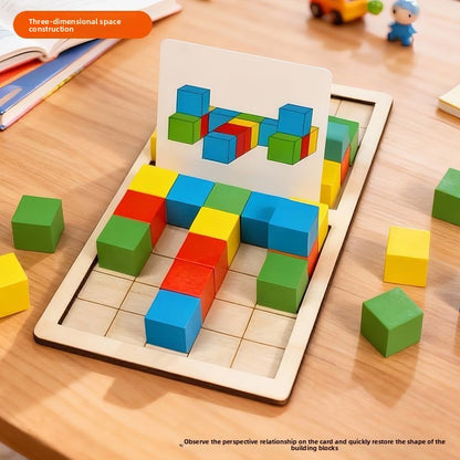 3D Logic Building Block Game for Kids