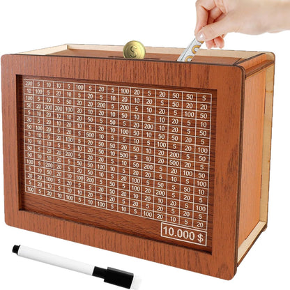 Wooden Goal Box with Counter
