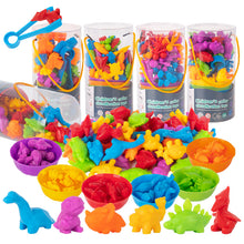 Animal & Dinosaur Sorting Counters – Rubber Counting Sets