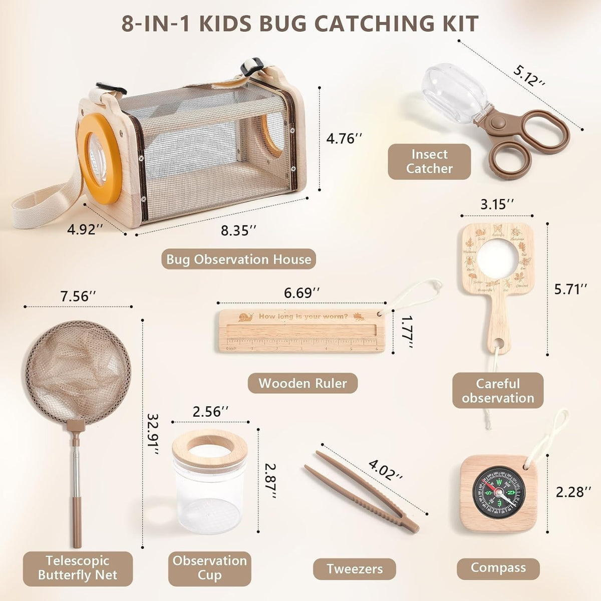 Insect Observation Explorer Kit for Kids