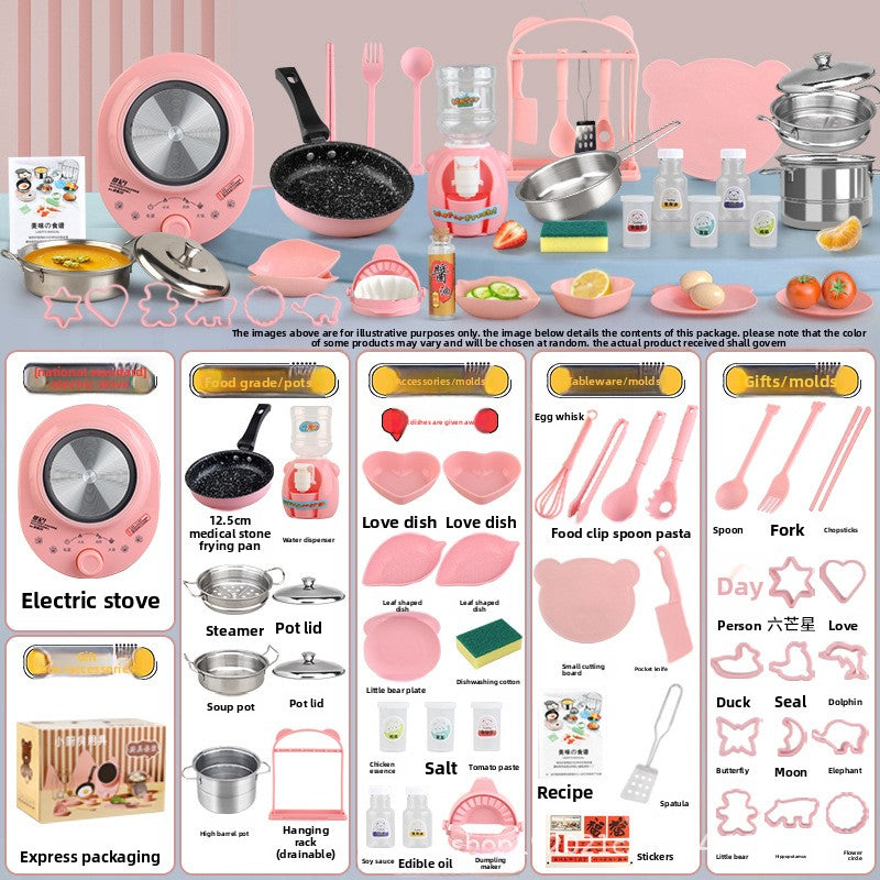 Mini Kitchen Pretend Play Toy Set