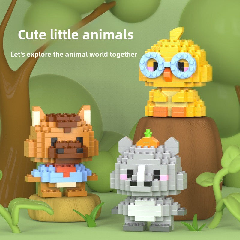 Animal Building Blocks for Kids STEM Play